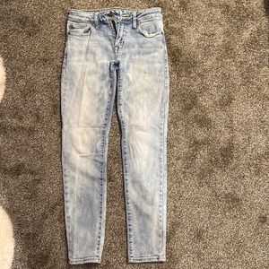American Eagle Flex Skinny Jeans 26 x 30 NO RIPS, undistressed